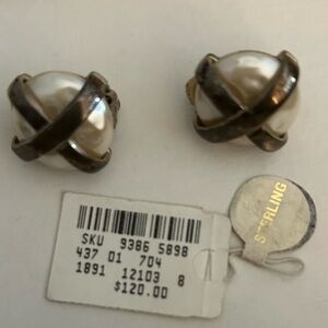 Vintage Sterling Silver 925 earrings